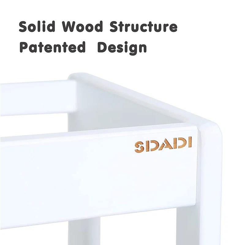 SDADI White 2 - Step Stool