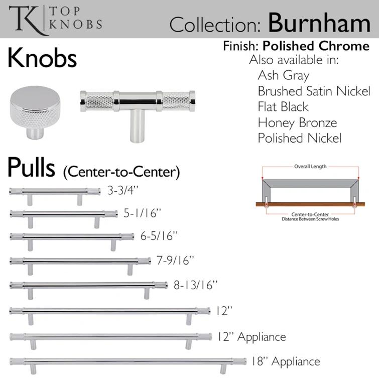 Top Knobs Burnham Bar Pull