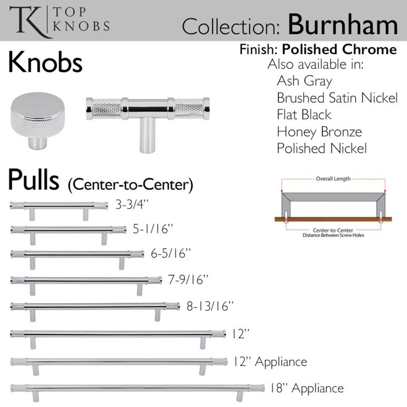 Top Knobs Burnham Bar Pull