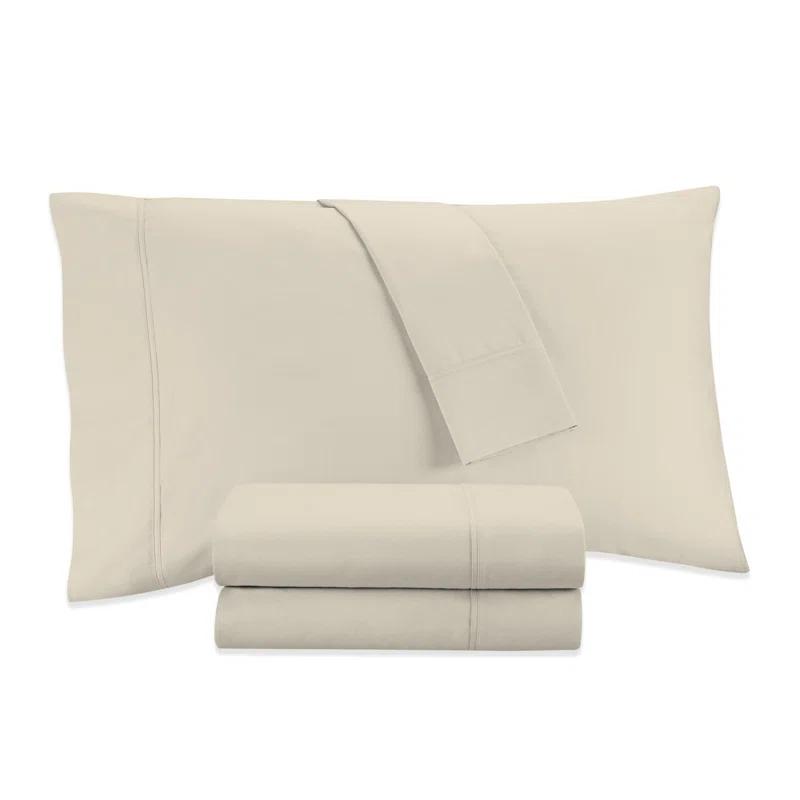 Color Sense Ultra-Soft & Silky 800TC Rich Cotton-Blend Wrinkle-Resistant Sheet Set
