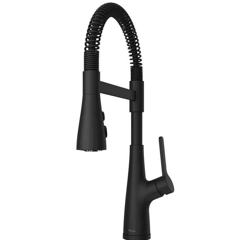 Pfister LG529NECB Neera Culinary Look Pull Down Single Handle Kitchen Faucet