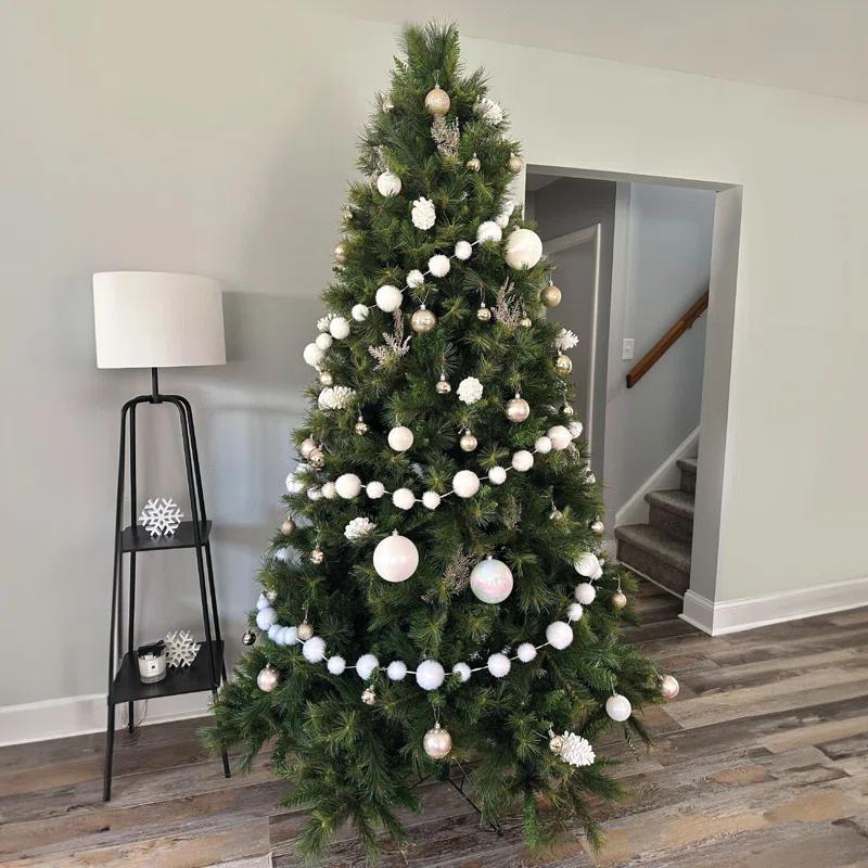 Fraser Hill Farm Fraser Hill Farm 6.5-Ft. Canyon Pine Artificial Christmas Tree with No Lights