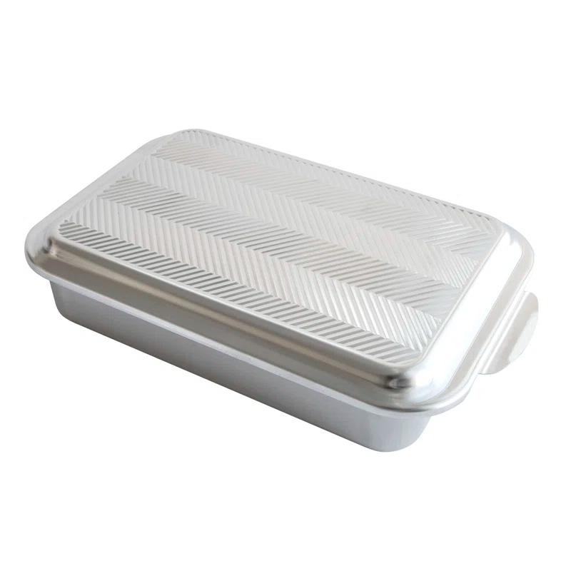 Prism Naturals 13'' L x 9'' W Metal Covered Baking Sheet