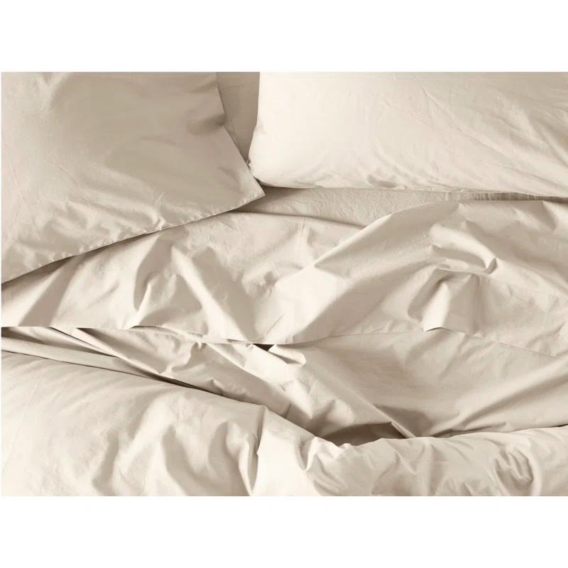 Refined Organic Percale Sheet Set