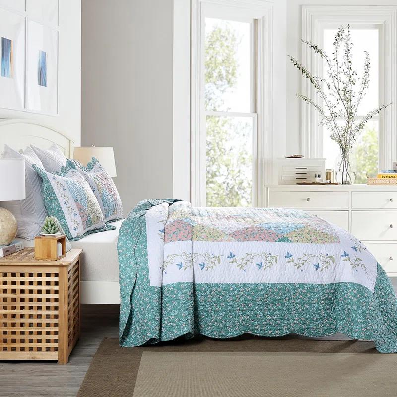 MarCielo BYLily2022 Floral Quilt Set