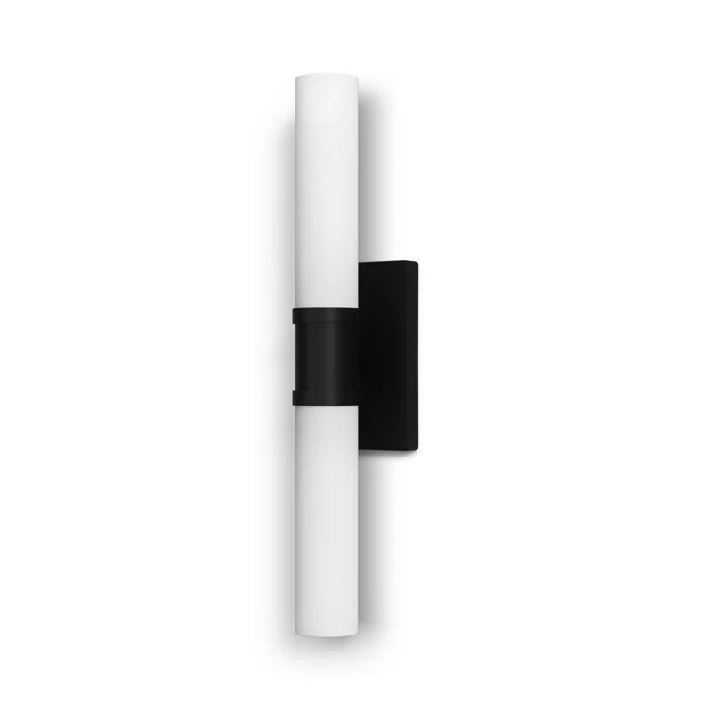 Evelien 2 Light Frosted Dimmable Vanity Light