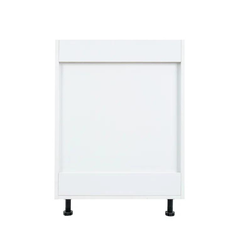 Cambridge Radiance Ready to assemble Matte Gray Base Kitchen Cabinet,1 Drawer