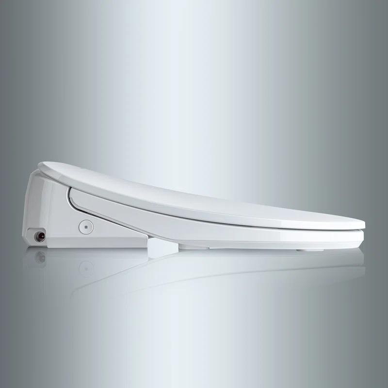 WoodBridge BID03 Smart Electric Bidet Seat: Auto Open/Close, Child Wash for Kids & Disabled via Wireless Remote, Heated Seat, Warm Water, Night Light & Deodorization