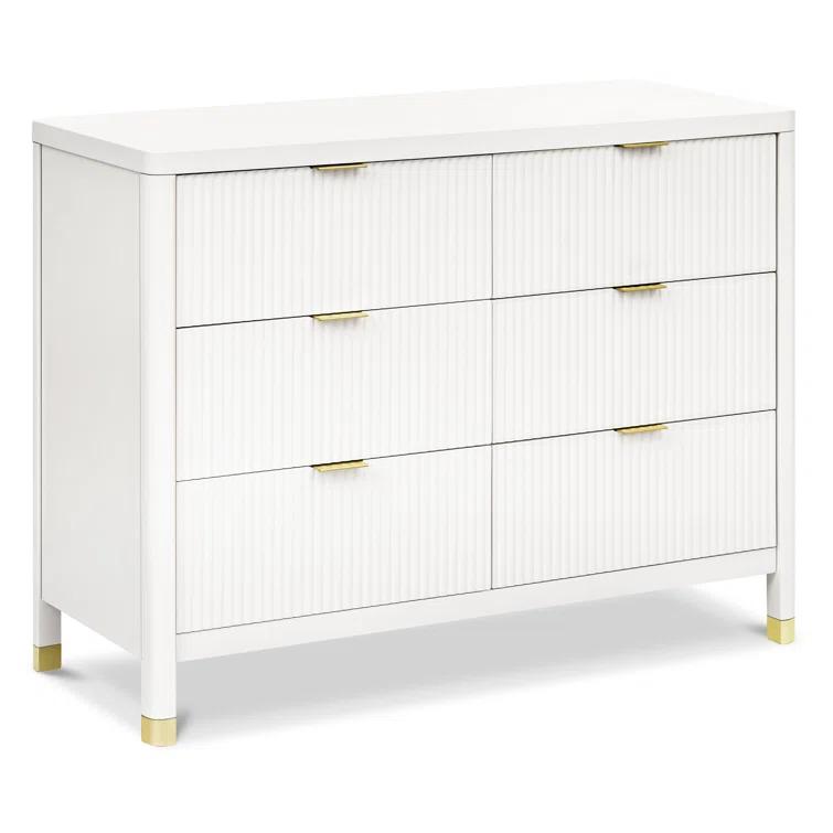 Brimsley Tambour 6 - Drawer Assembled Dresser