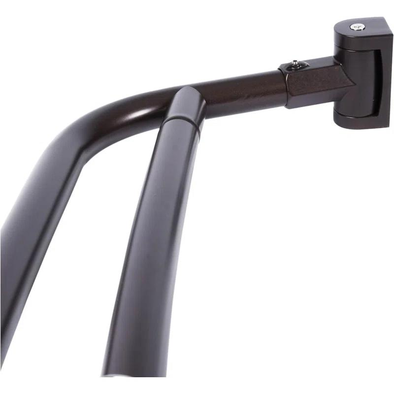 Utility-Sink 70'' Curved Fixed Shower Curtain Rod
