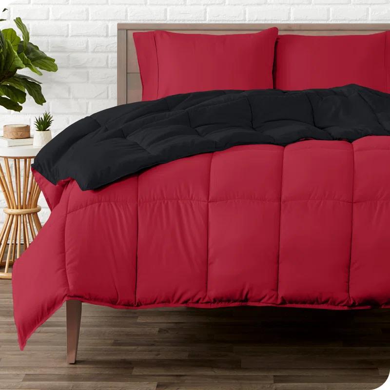 Bare Home 1800 Premium Microfiber Reversible Bed-In-A-Bag
