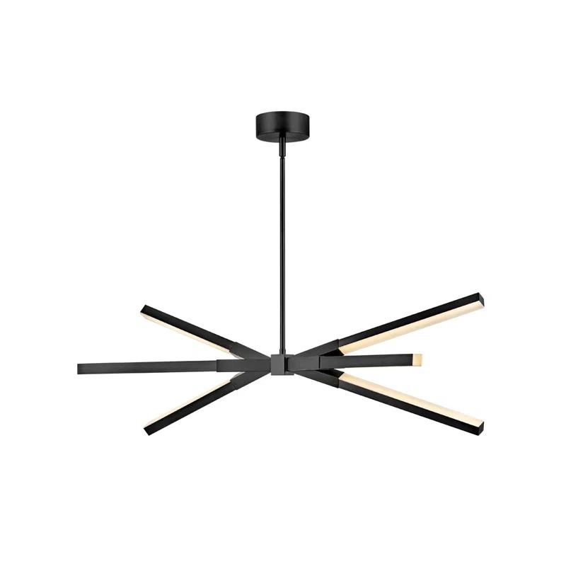 Fredrick Ramond Rae 39" Integrated LED Hanging Linear Pendant Light