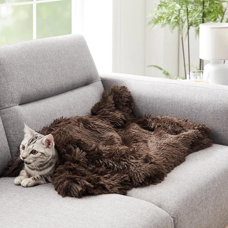 Best Friends By Sheri Best Friends by Sheri Calming Shag Fur Pet Throw Blanket