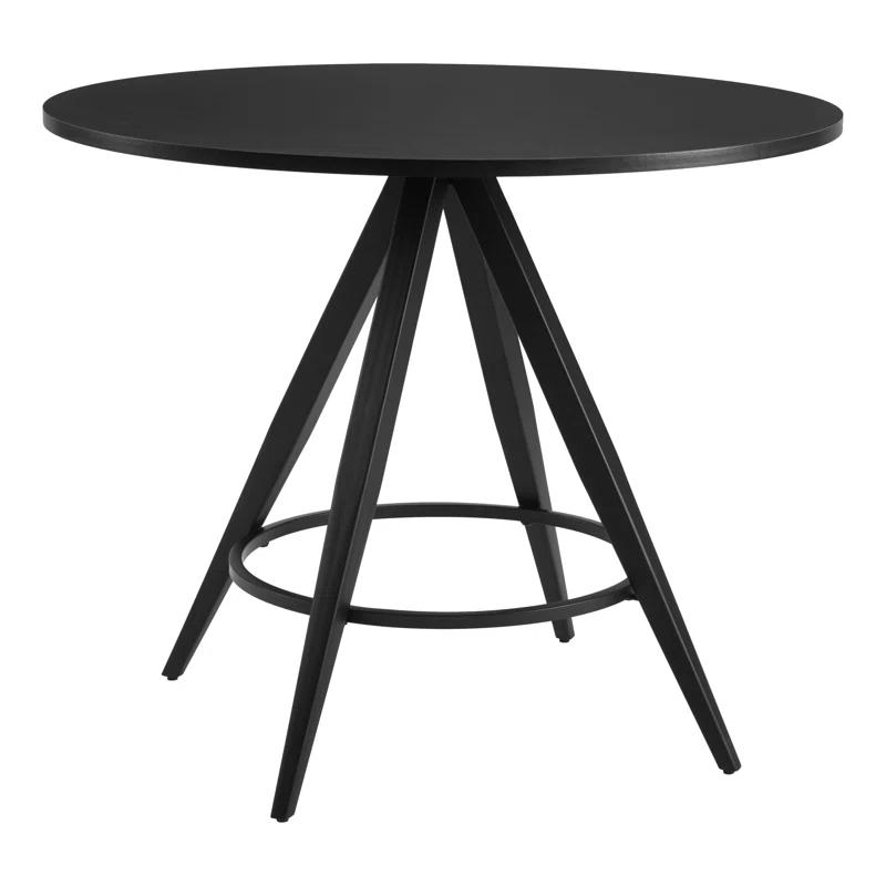 Dinos Round Metal Base Dining Table