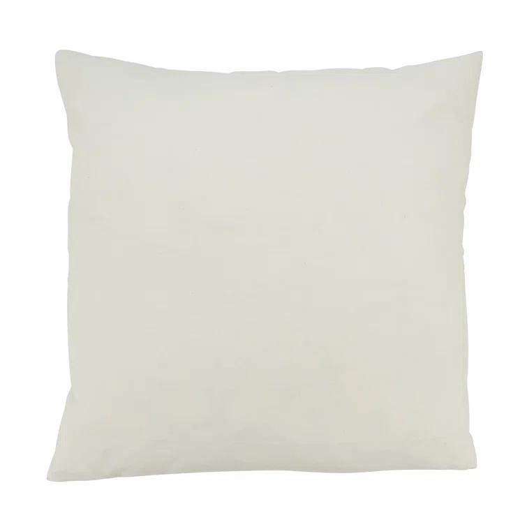 Saro Antelope Collection Abstract Linen Pillow Cover