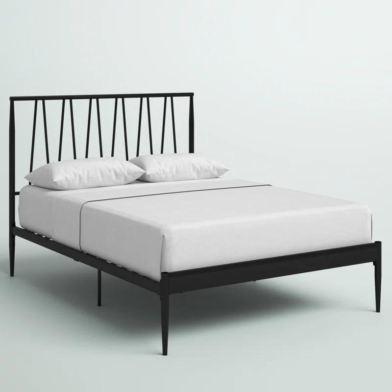 Mercury Row® Mercedes Metal Open-Frame Bed
