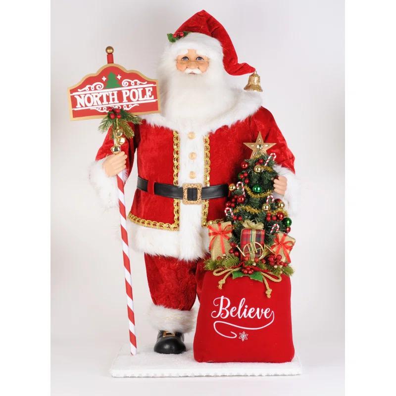 Karen Didion Originals Christmas Collection Santa Figurines & Collectibles