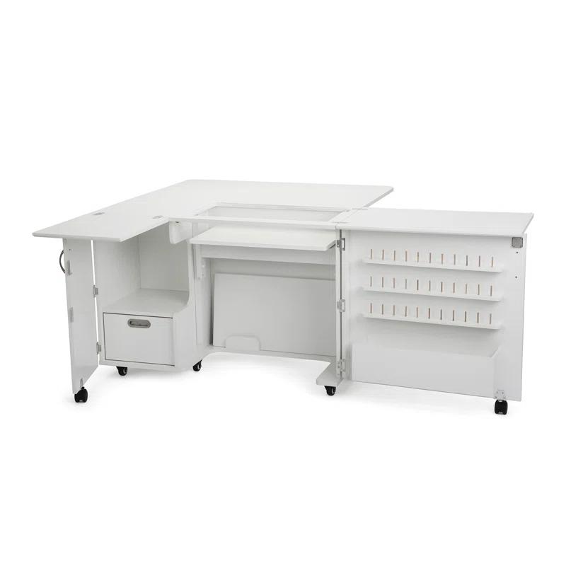 Arrow Sewing Wallaby Sewing Cabinet with Hydraulic Machine Lift by Kangaroo Sewing Furniture