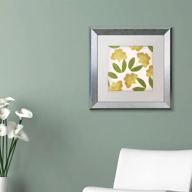 Trademark Fine Art Color Bakery " English Garden I " by Color Bakery