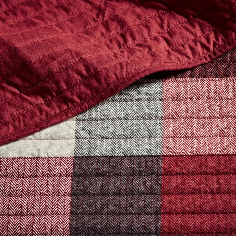 Madison Park Ridge 3 Piece Reversible Plaid Daybed Cover Set