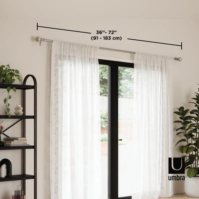 Billy Curtain Rod