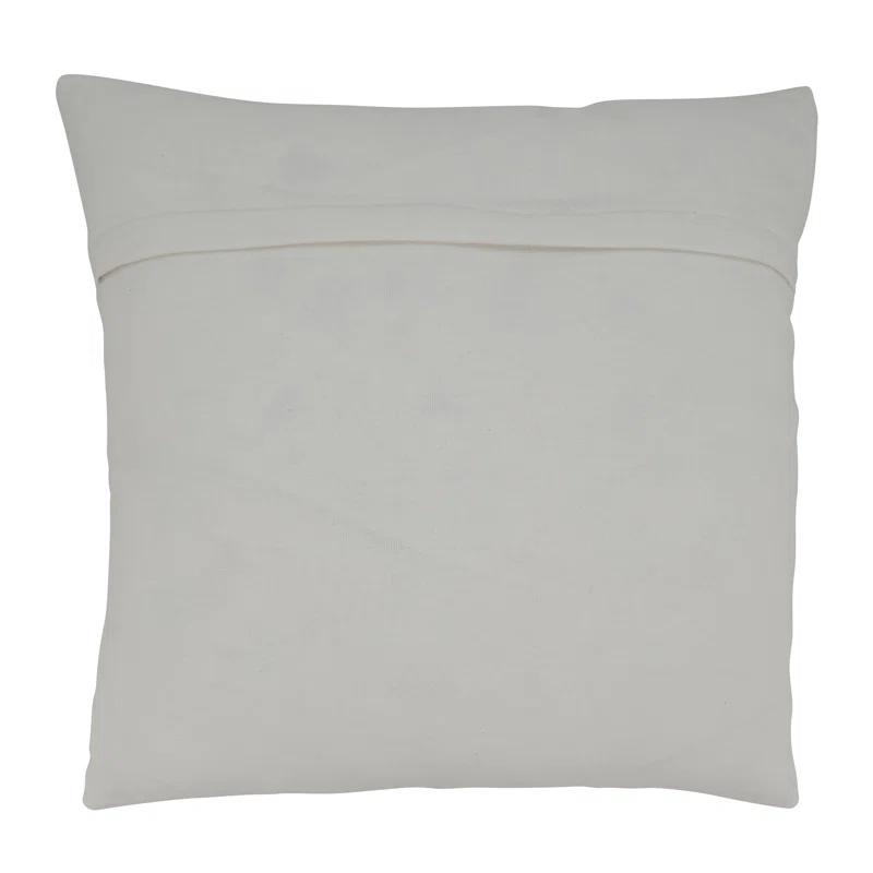Saro Rosamund Floral Cotton Pillow Cover