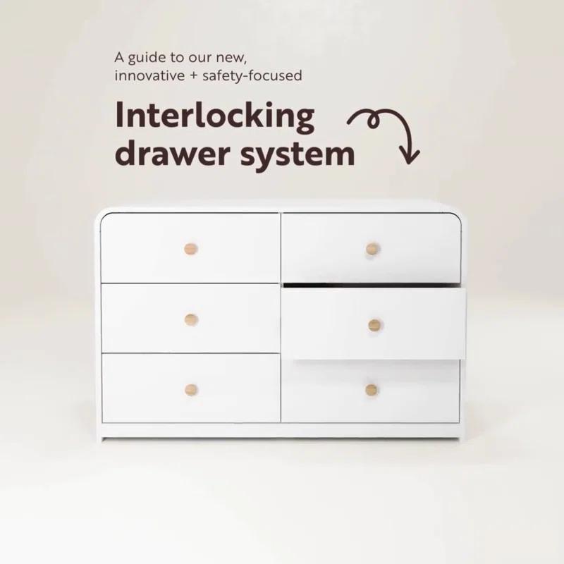 Kenton 6 Drawer Double Dresser