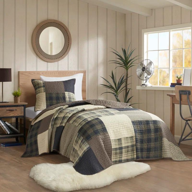 Woolrich Woolrich Sunset Oversized Cotton Quilt Mini Set