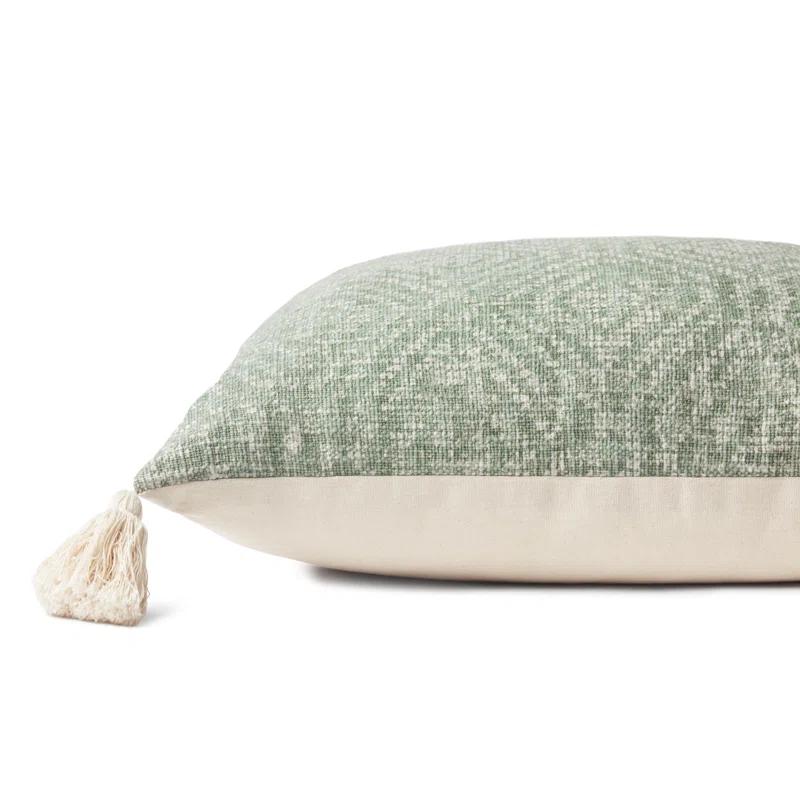 Tassels Cotton Throw Pillow