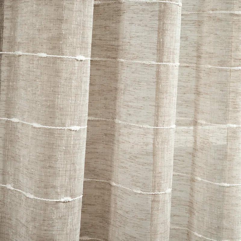Lush Decor Polyester Sheer Curtain Pair (Set of 2)