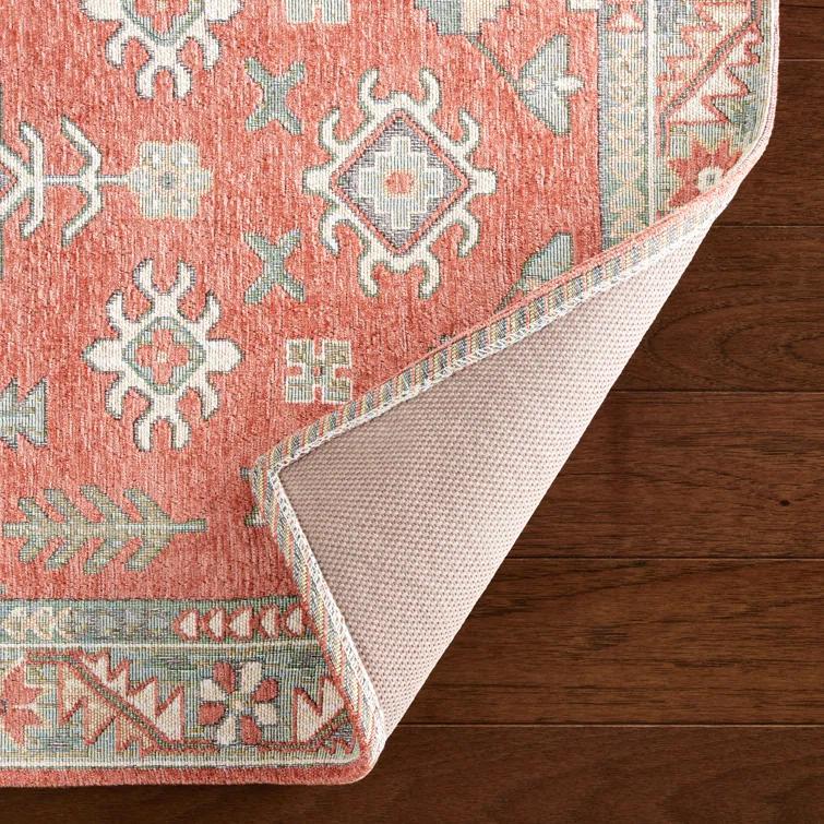 Town & Country Living TOWN & COUNTRY LUXE Livie Forever Vintage Everwash Washable Multi-Use, Non-Slip Kitchen Runner