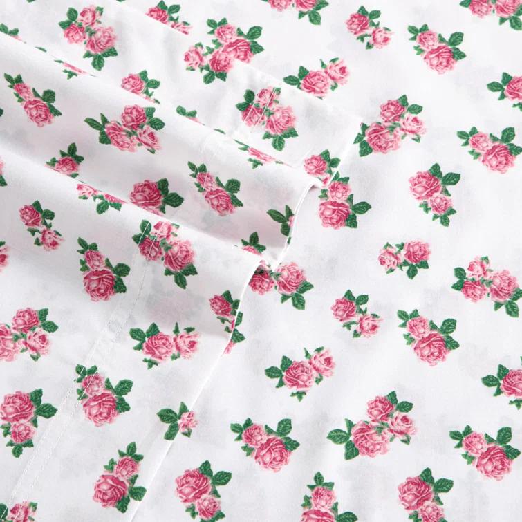 Betsey Johnson Betsey Johnson Printed Cotton Percale Cotton Sheet Sets