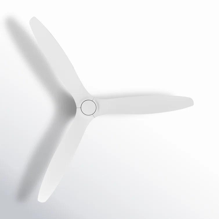 52" Zelda 3 - Blade Standard Ceiling Fan with Remote Control