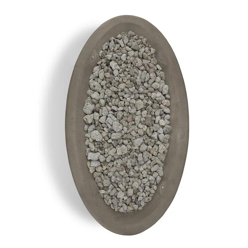 Fernanda Fire Bowl - Gray / Large Oval