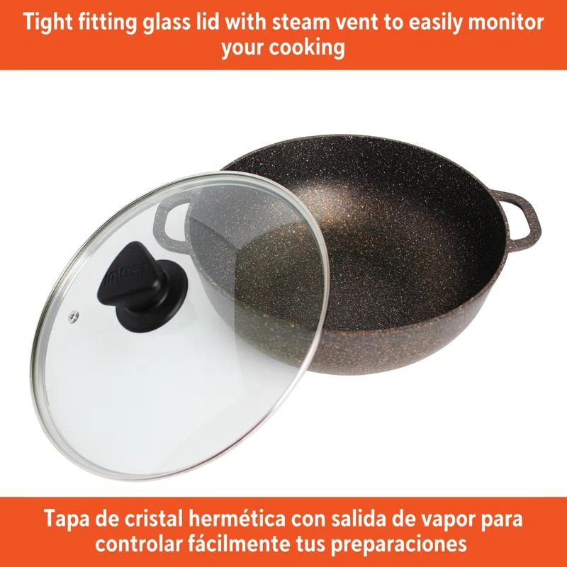 IMUSA Imusa 7 Qt Nonstick Fuzion Caldero With Speckles