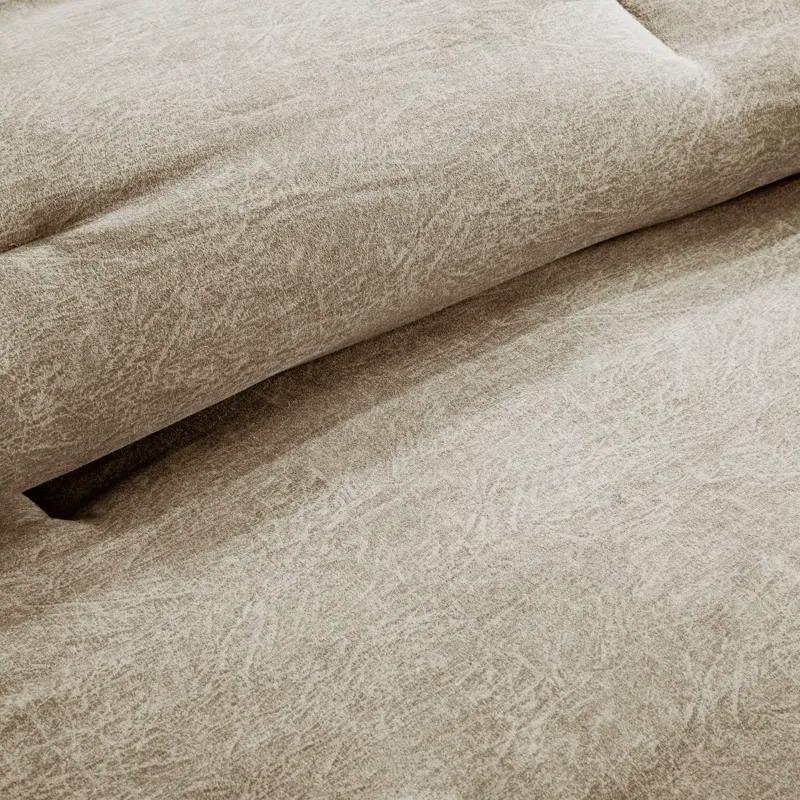 Madison Park Boone 7 Piece Faux Suede Comforter Set