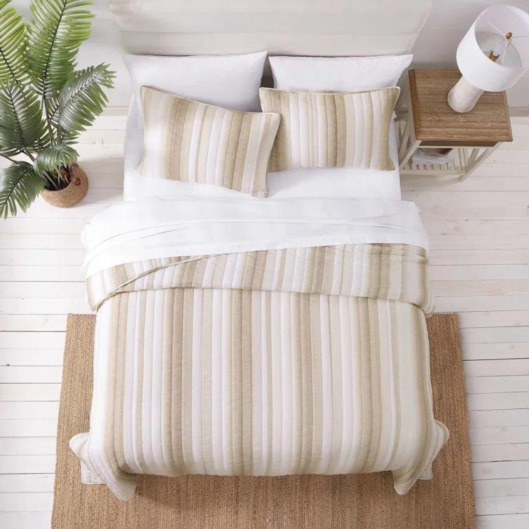 Tommy Bahama Home Tommy Bahama Santiago Cotton Reversible Quilt Set