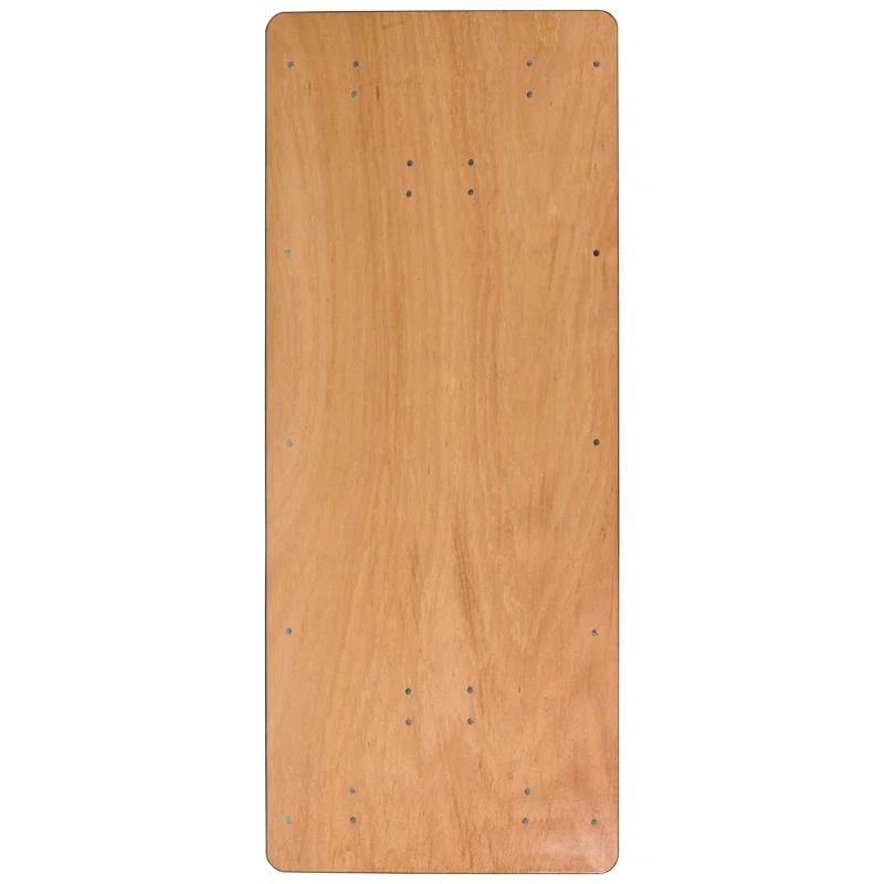 Flash Furniture Wofford Rectangular Wooden Folding Training and Event Table