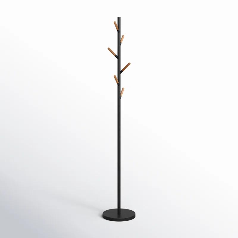 Yamazaki Home Coat Hanger, Steel, Weighted Base