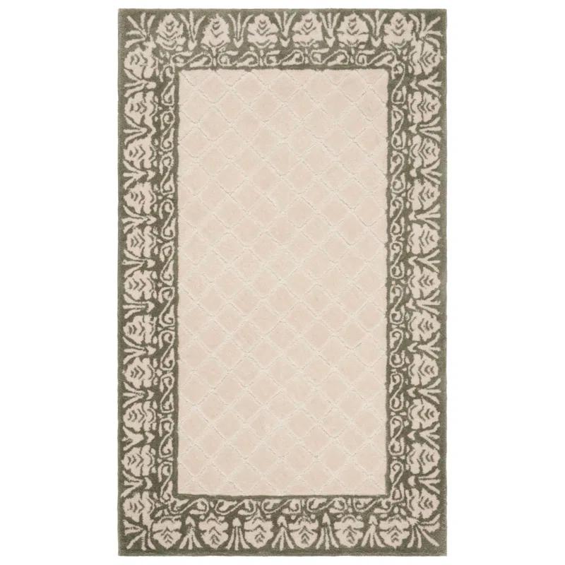 Safavieh Harrison Total Performance Hand Hooked Performance Bordered Rug