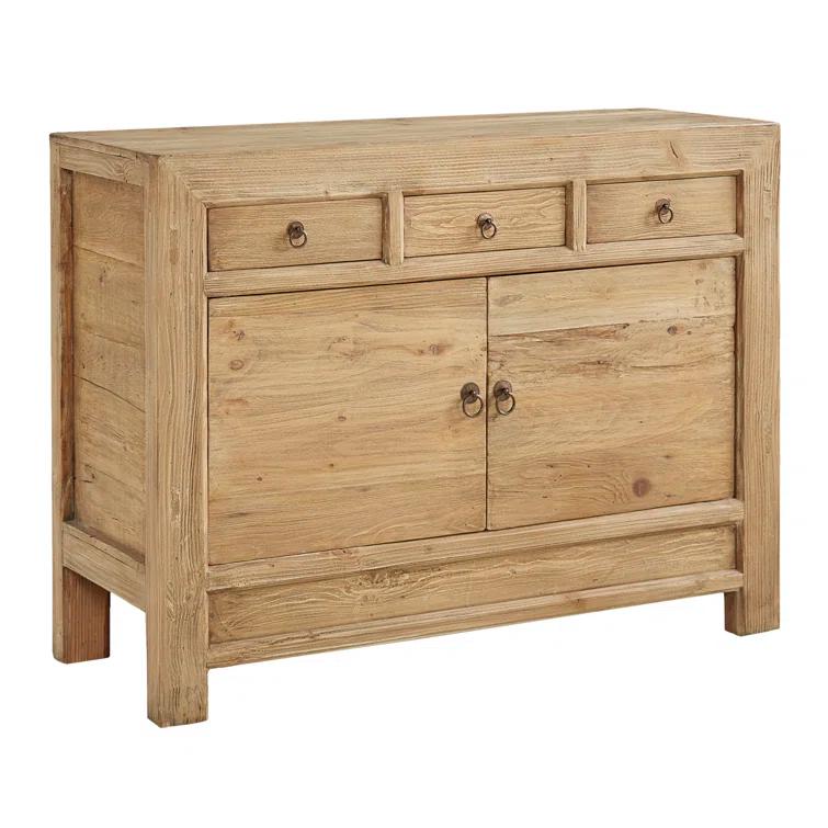 Akeelah 47'' Beige Pine Transitional Sideboard