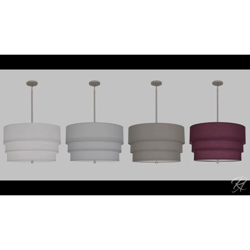 Robert Abbey Decker 3 - Light Drum Chandelier