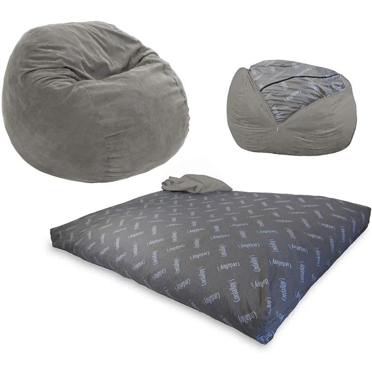 CordaRoy's CordaRoy's Corduroy Convertible Bean Bag Chair