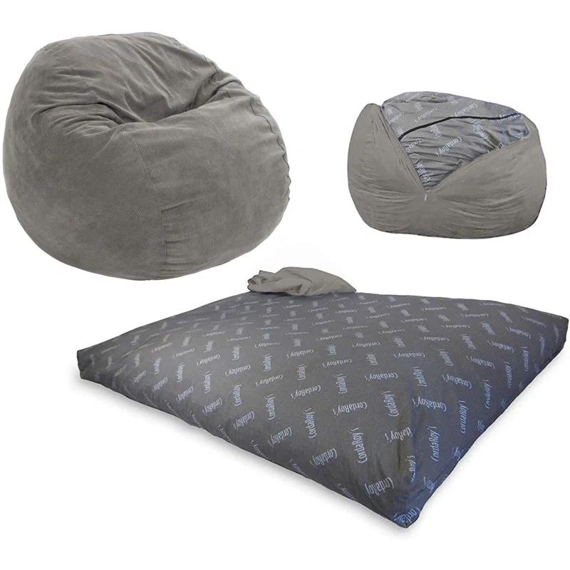 CordaRoy's Corduroy Convertible Bean Bag Chair