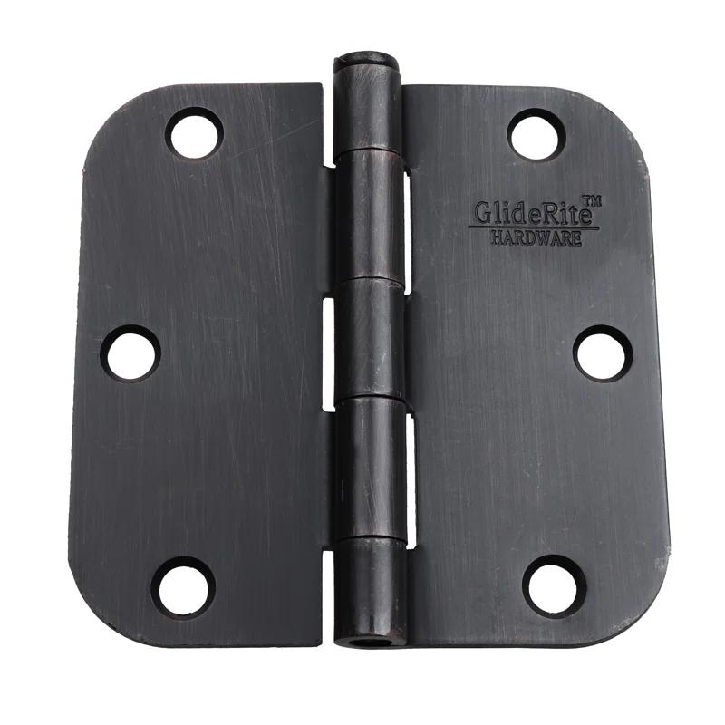 GlideRite Hardware 3.5" H x 3.5" W Removable Pin 12 Door Hinges (Set of 12)