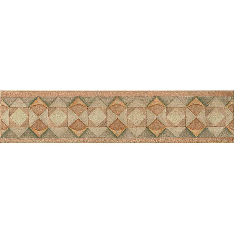Bedrosians 14'' L x 3'' W Porcelain Bullnose Tile Trim