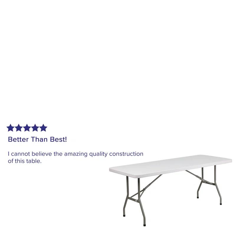 Noah Rectangular Plastic Folding Training and Event Table by Flash Furniture