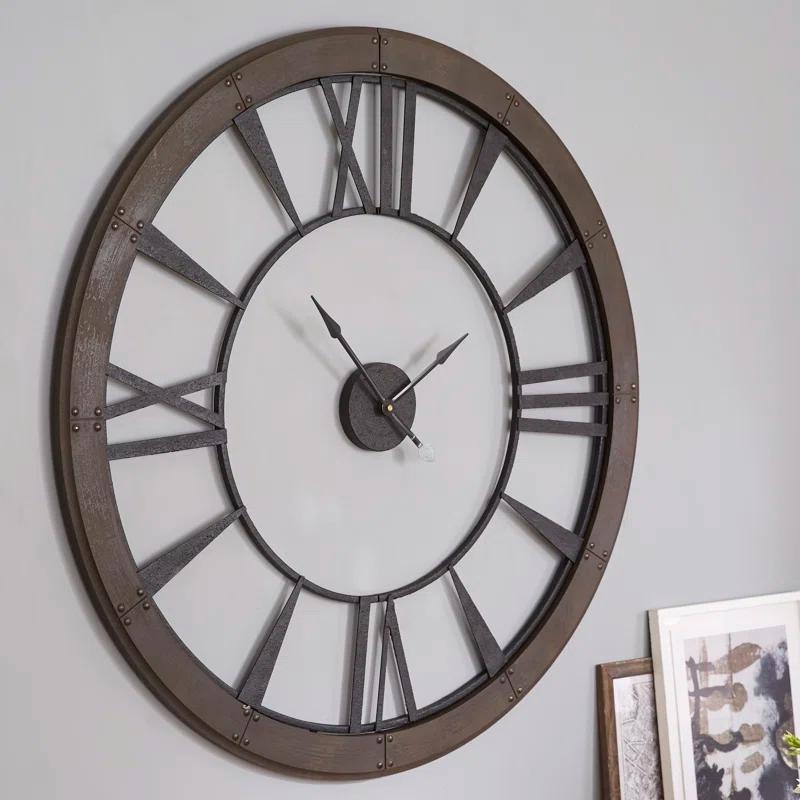Uttermost Ronan Wood Wall Clock