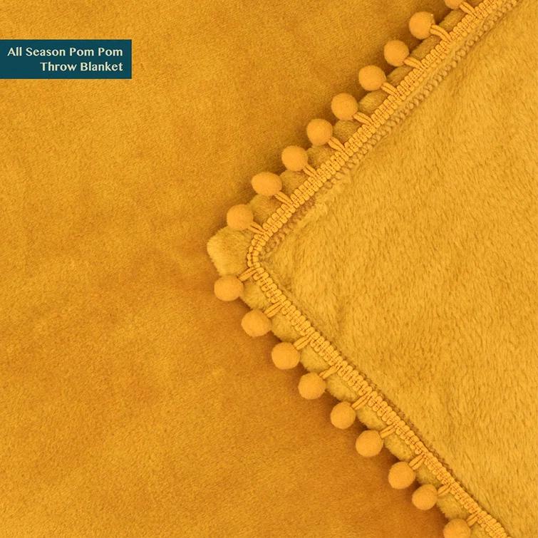 Pavilia Hand Woven Throw Blanket