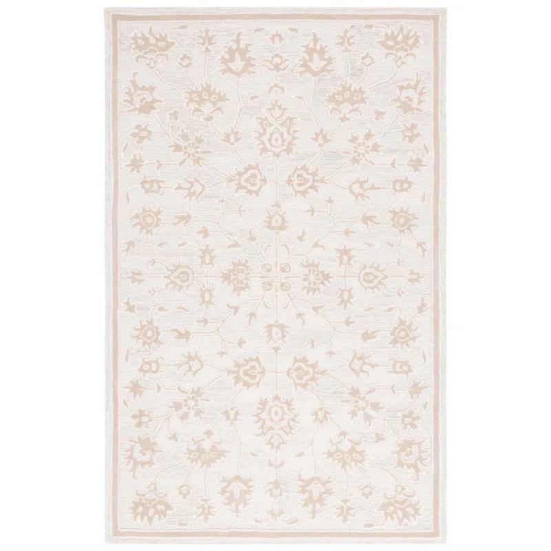 Safavieh Ebony Hand Tufted Wool Pile Oriental Rug